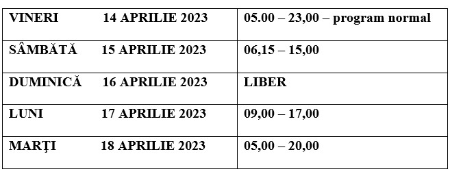 Programul De Funcționare A Autobuzelor Eltrans în Perioada Sărbătorilor Pascale Botosaneanul